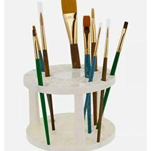 Crafter's square pencil and brush organizer 49 holes ideal for artists and craft